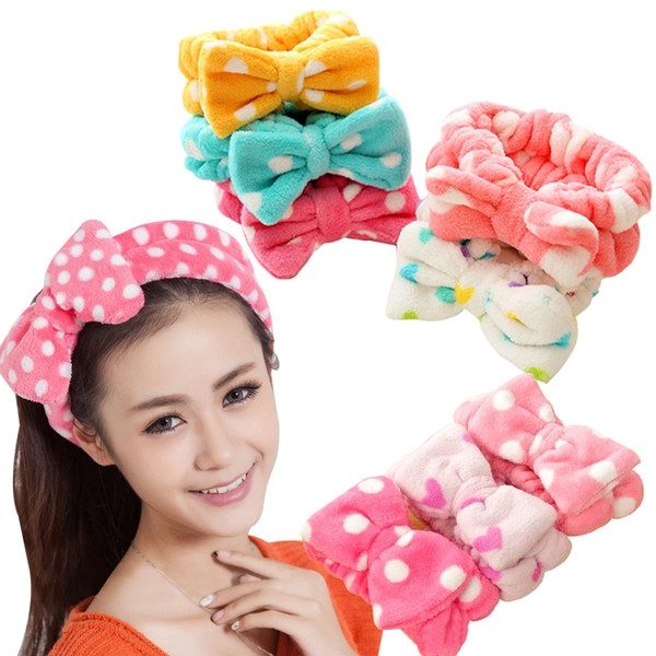 Bandeau Éponge Noeud Kawaii