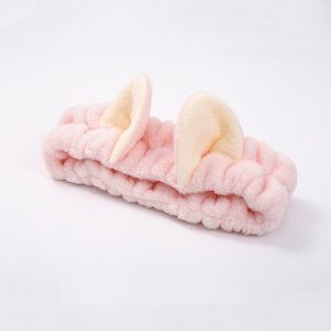Bandeau Coréen 3D Chat Rose